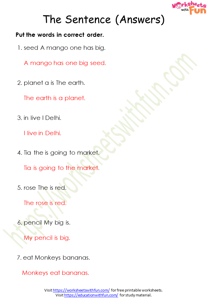 english-class-1-the-sentence-worksheet-1-answers